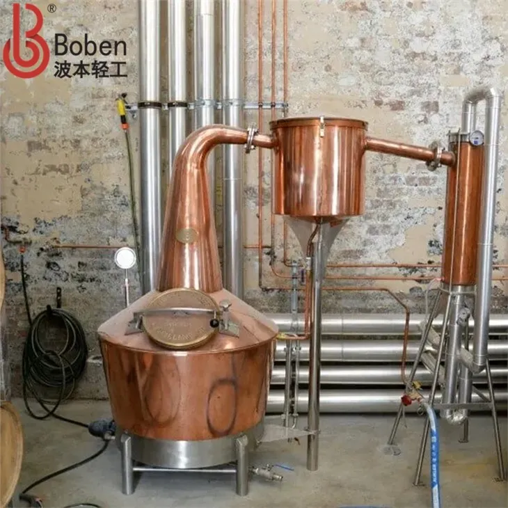 120L Gin Still s košem a usměrňovačem na páru