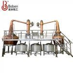Whisky 3800 litrů 3 Wash Still Pot Still 1400 litrů 3 Spirit Still