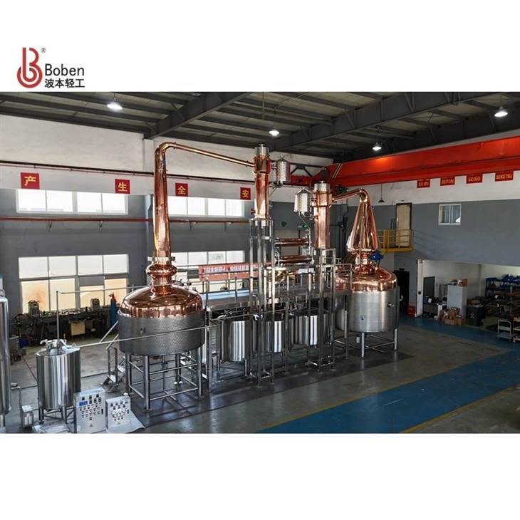 6000L & 3600L Scottish Copper Pot Still