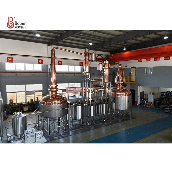 6000L & 3600L Scottish Copper Pot Still