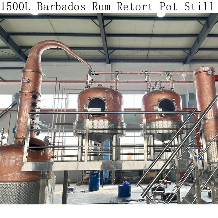 Double Retort Pots Rum Still